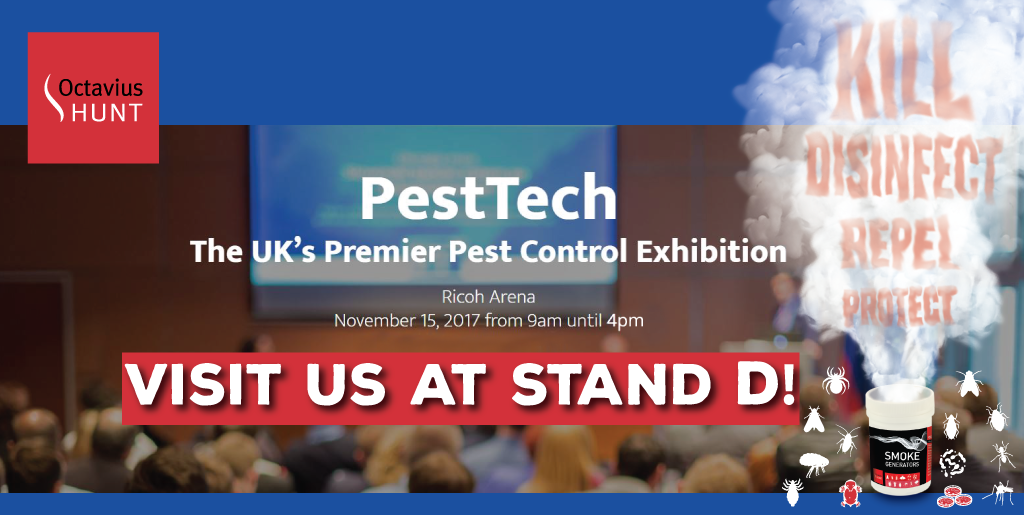 Visit Octavius Hunt at PestTech2017 - Stand D